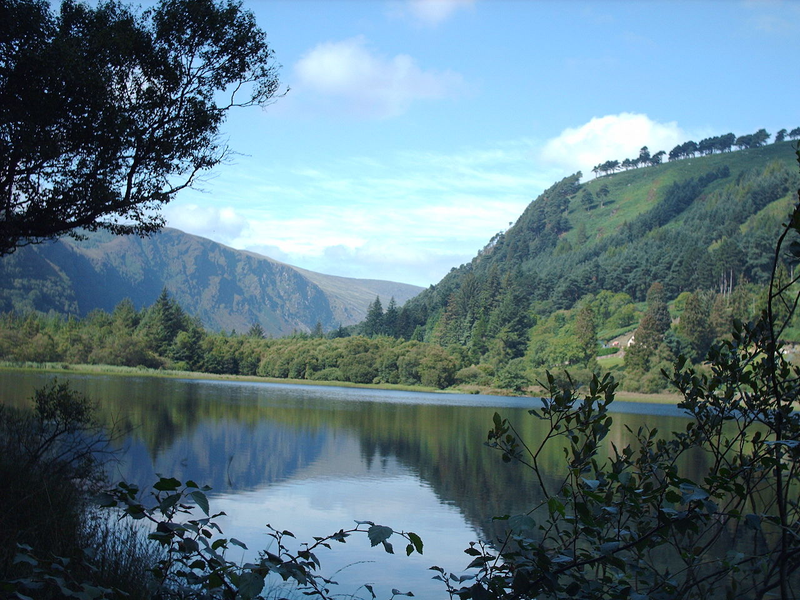 Valle de Glendalough. Wikimedia Commons